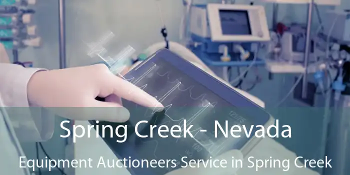 Spring Creek - Nevada Equipment Auctioneers Service in Spring Creek