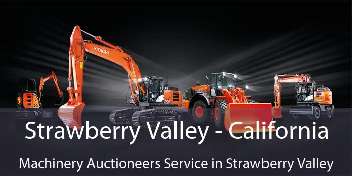 Strawberry Valley - California Machinery Auctioneers Service in Strawberry Valley