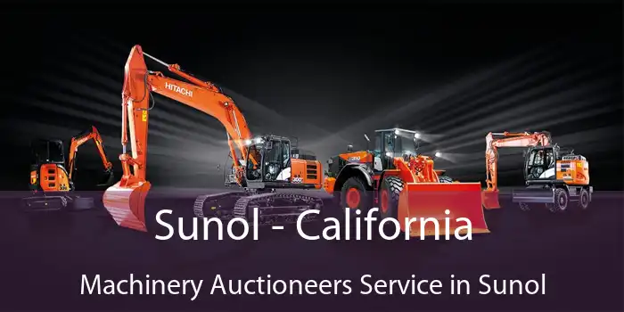 Sunol - California Machinery Auctioneers Service in Sunol