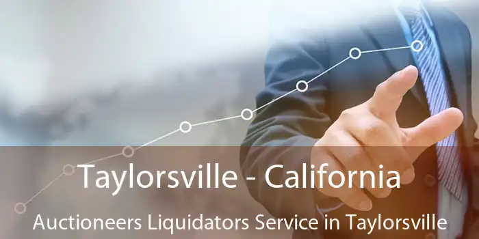 Taylorsville - California Auctioneers Liquidators Service in Taylorsville