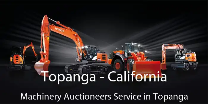 Topanga - California Machinery Auctioneers Service in Topanga