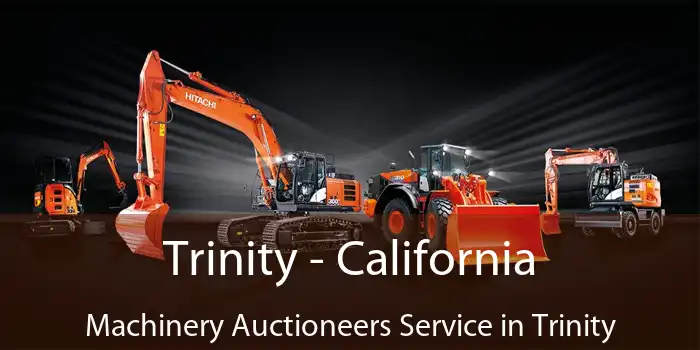 Trinity - California Machinery Auctioneers Service in Trinity