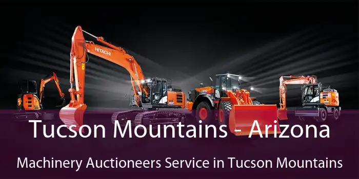 Tucson Mountains - Arizona Machinery Auctioneers Service in Tucson Mountains