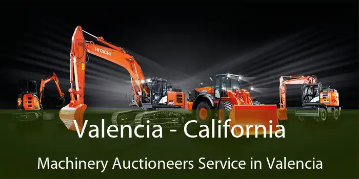 Valencia - California Machinery Auctioneers Service in Valencia