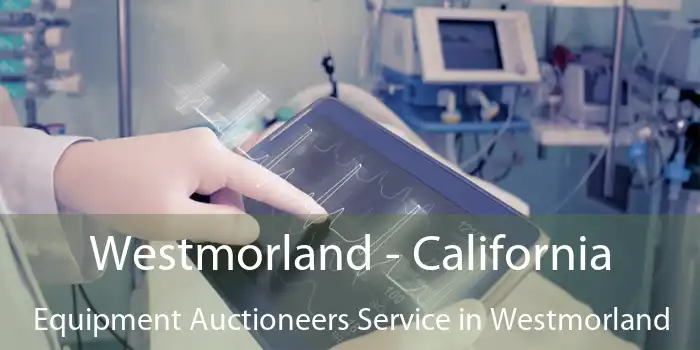 Westmorland - California Equipment Auctioneers Service in Westmorland