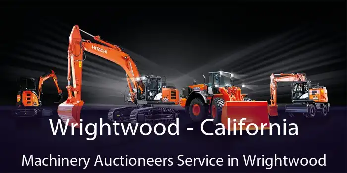 Wrightwood - California Machinery Auctioneers Service in Wrightwood